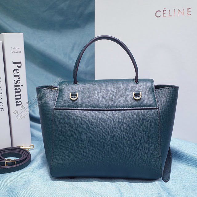 Celine女包 賽琳掌紋牛皮小號手提包 Celine belt bag鯰魚包 189003  slyd2041